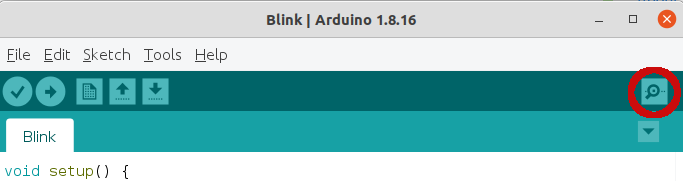 Arduino IDE Upload Code